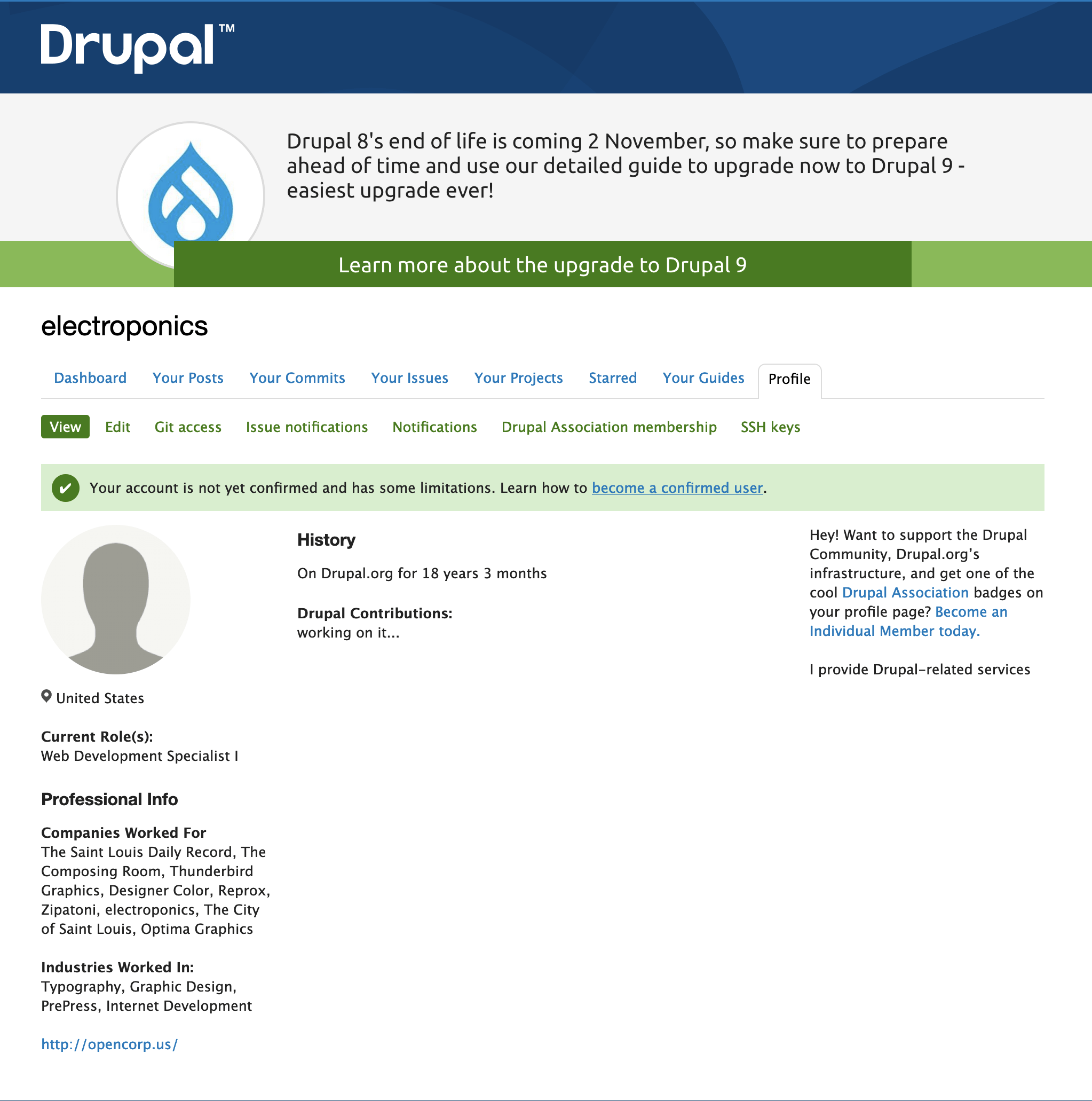 Drupal Profile
