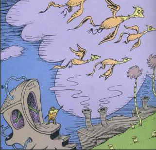 Swomee Swans Migrating from the Lorax