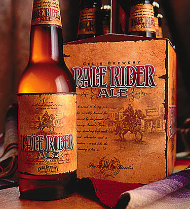 Pale Rider Ale Six Pack and Bottle
